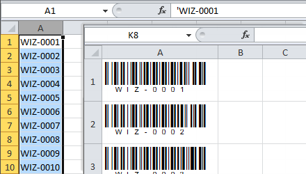Code 128 barcode download